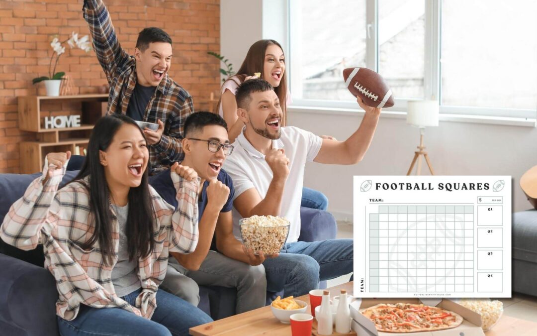 Free Printable Football Squares pdf